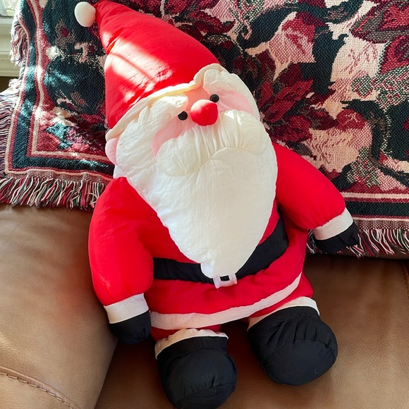 VTG Stuffed Santa - Picture 1 of 4